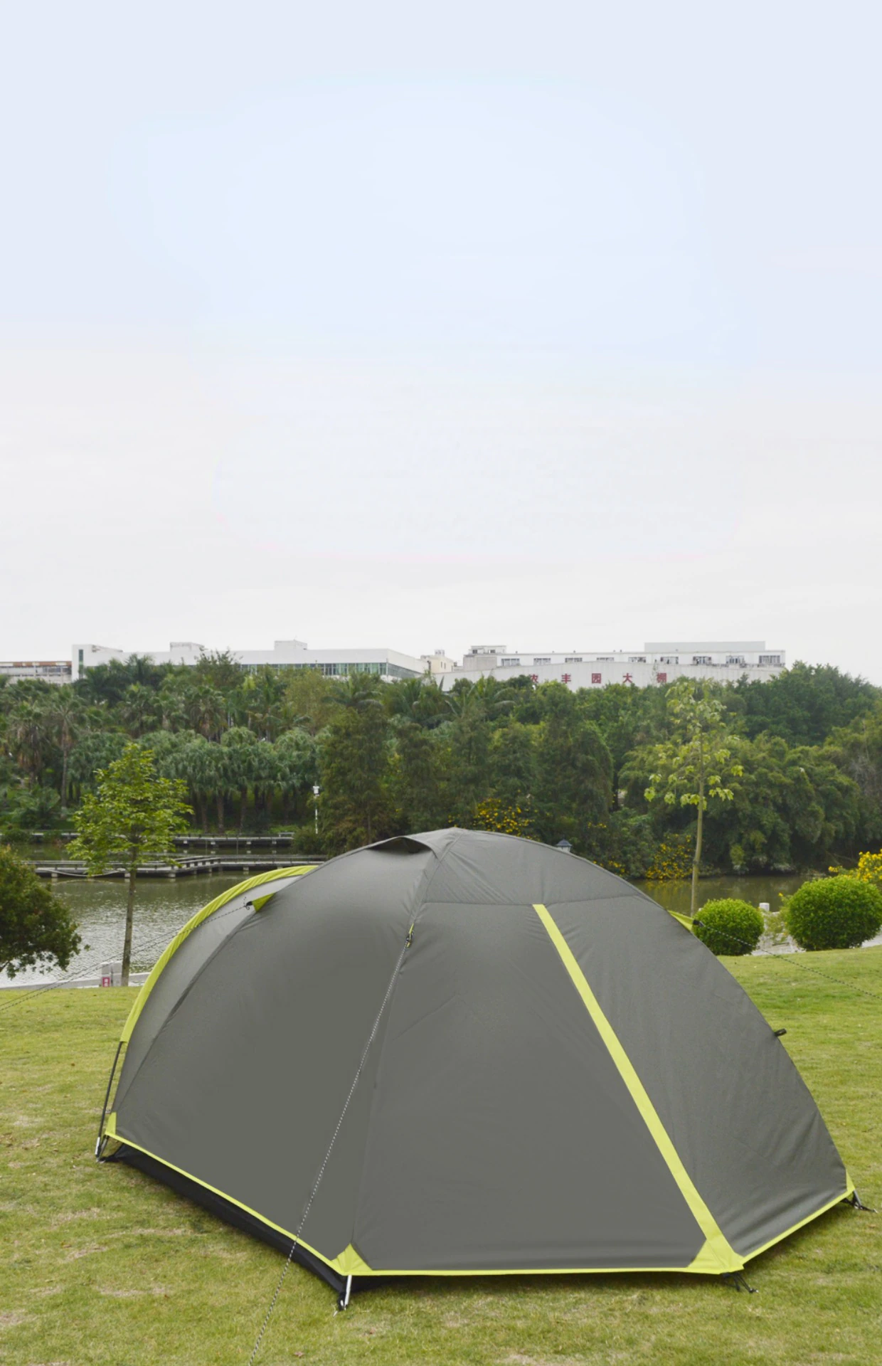 Cheap Goat Tents 3 4 Person Outdoor Camping Tent Park Picnic 1 Bedroom 1 Living Room Tent Shelter Rainproof Hiking Family Travel BBQ Tent   